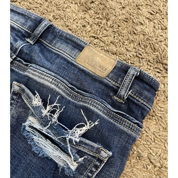 BKE Jeans Womens 26x29.5 Parker Universal Fit High Rise Super Flare Distressed - Picture 14 of 16